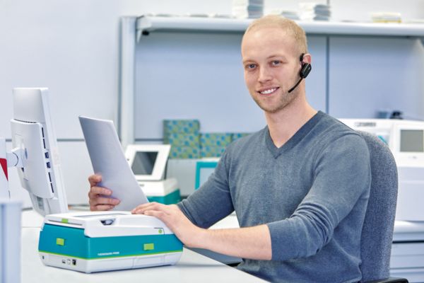 Member of the printer service team responsible for marking solutions