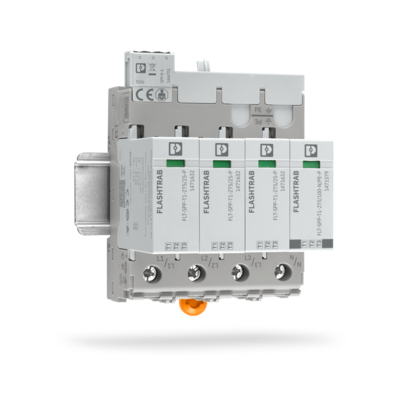 Type 1+2 surge protection