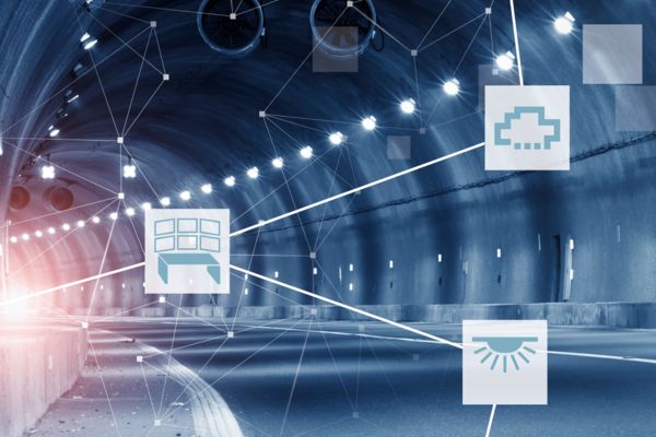 Digitally networked tunnel