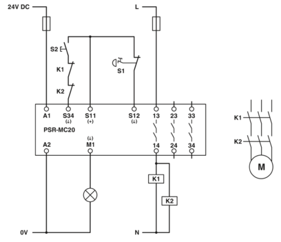 安全继电器-PSR-MC20-3NO-1DO-24DC-SP