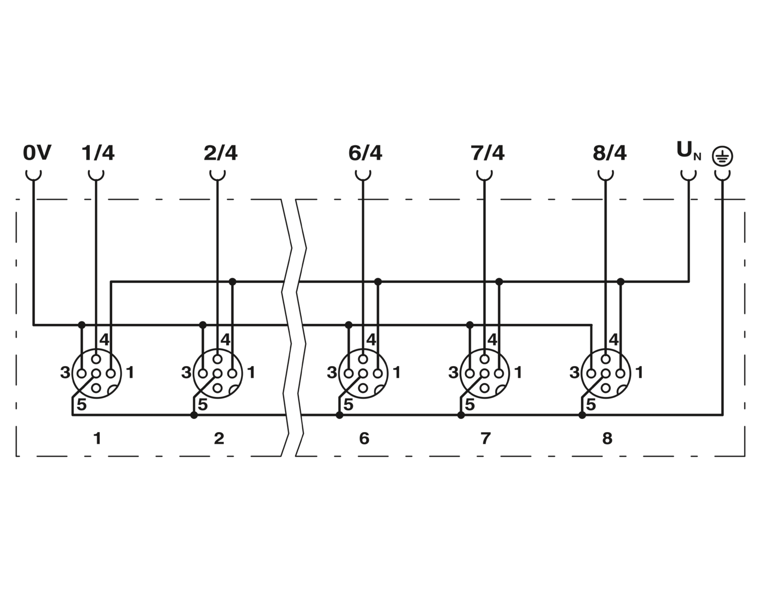 Scatola Fusibili RN18 Montaggio A Parete - 18 Moduli (N+PE) Per Impianti Elettrici Domestici - Foto 2