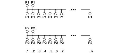 电位分配端子-UMK- PVB 2/24/ZFKDS