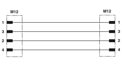 网络电缆-VS-M12MSD/2,0-93X/M12MSDOD