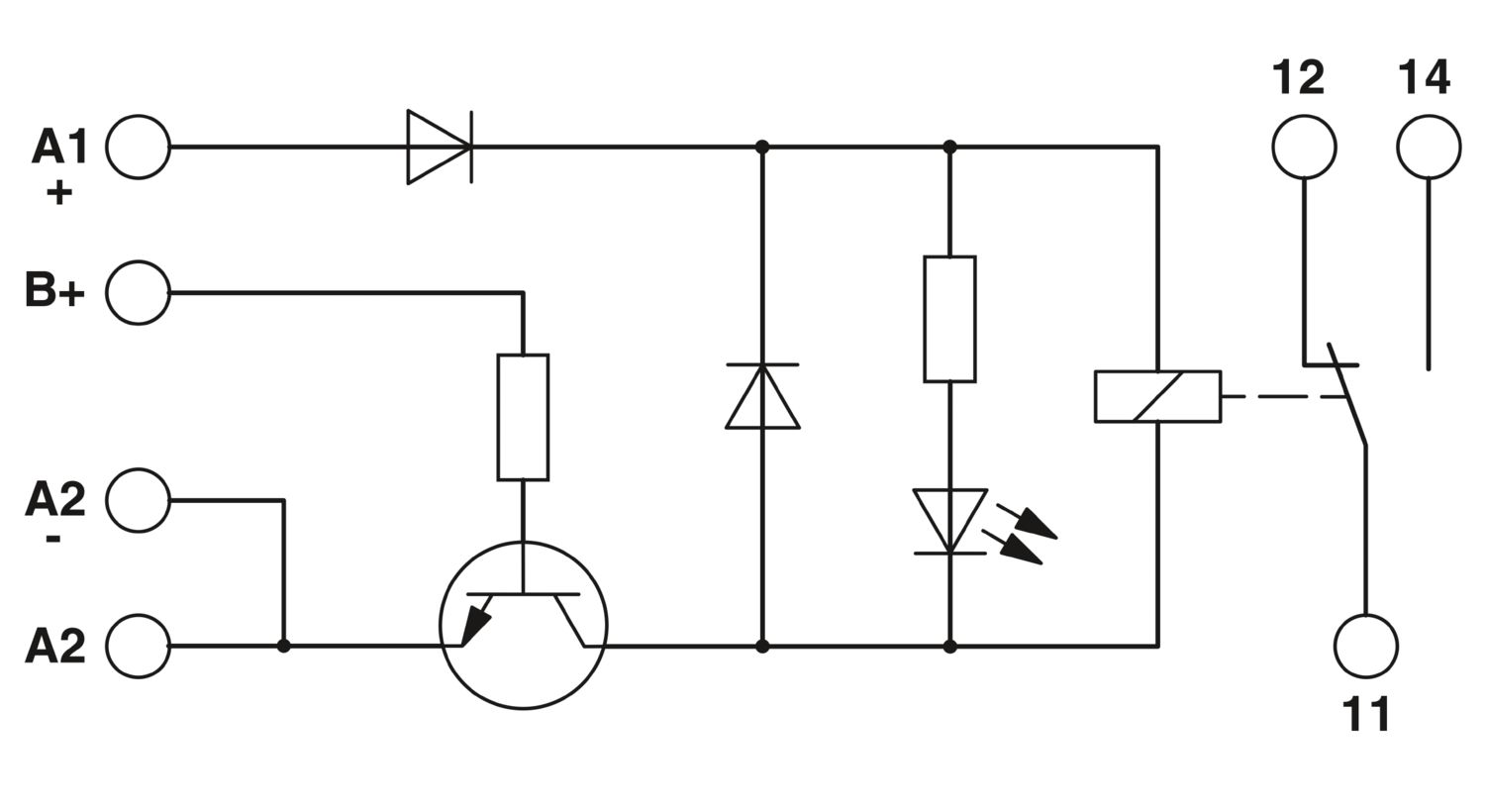 EMG 22-REL/KSR-G 24/TRN 5 - Hybrid relay - 2949787 | Phoenix