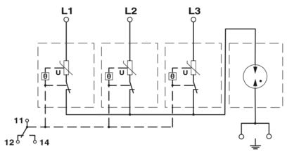 2类电涌保护器-VAL-ME 1140/30-3+G-FM