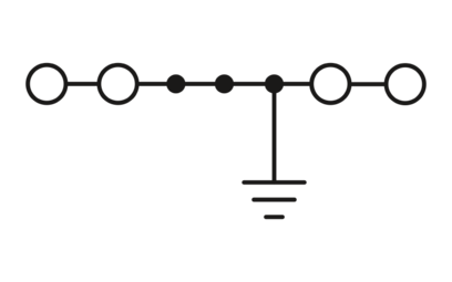 接地端子-PT 2,5-QUATTRO-PE