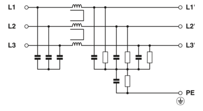 EMC滤波器-FIL-WM-3C-1E-20A-480AC