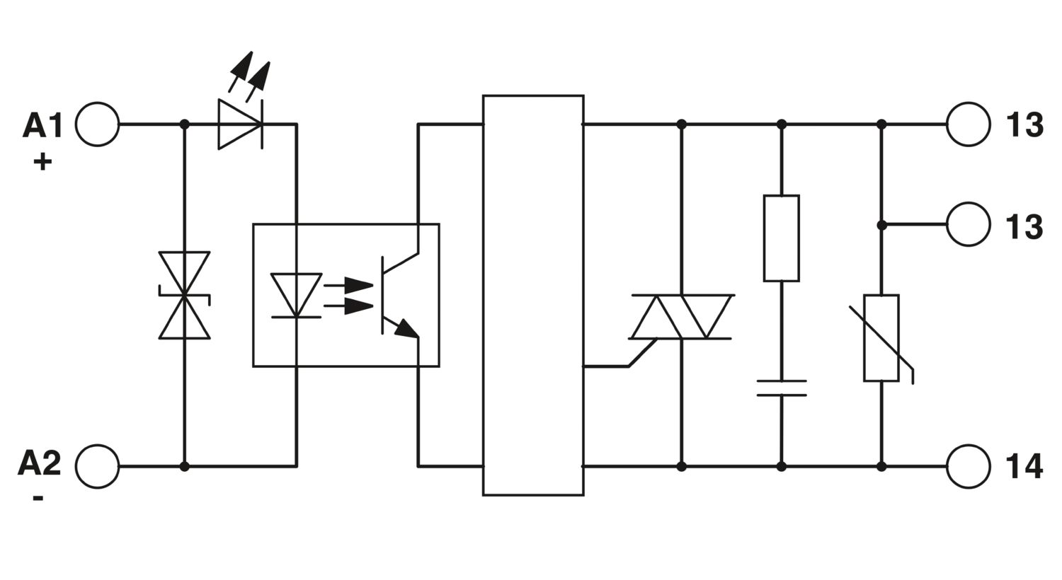 DEK-OV- 24DC/240AC/800 - Solid-state relay terminal block DEK-OV- 24DC/240AC/800 - Solid-state relay terminal block