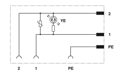 阀连接器-SACC-VB-3CON-M16/BI-1L-SV 230V
