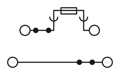 保险丝接线端子-UT 4-L/HESI (5X20)