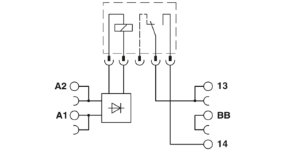 继电器底座-PLC-BSC- 24DC/ 1/ACT