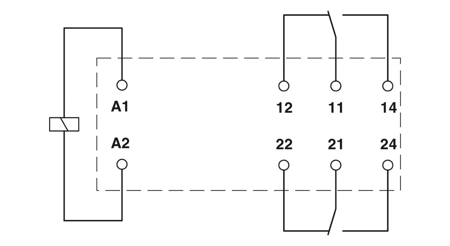 Relais Phoenix REL-MR-24DC/21 - SPDT, 24V DC, 6A, 250V - Pour Automates, Contrôle, Circuits De Puissance - 2