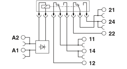 继电器模块-PLC-RPT- 24DC/21-21