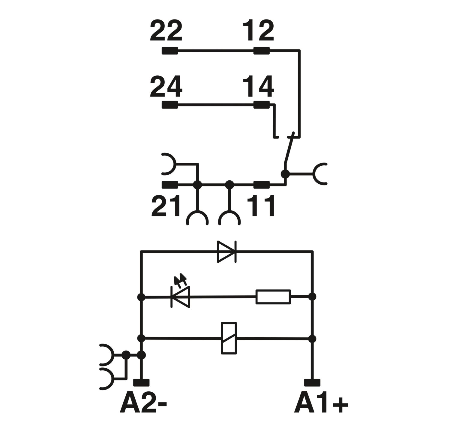 RIF-1-RPT-LDP-12DC/1X21 - Relay Module - 2906224 | Phoenix Contact