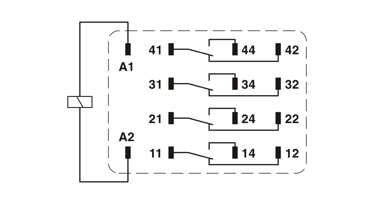REL-IR/LDP- 12DC/4X21AU - Single relay - 2834083 | Phoenix REL-IR/LDP- 12DC/4X21AU - Single relay - 2834083 | Phoenix