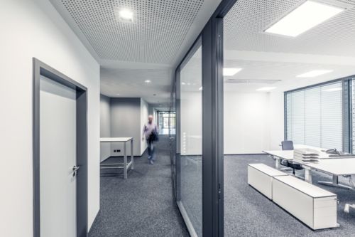 Büro und Beleuchtung