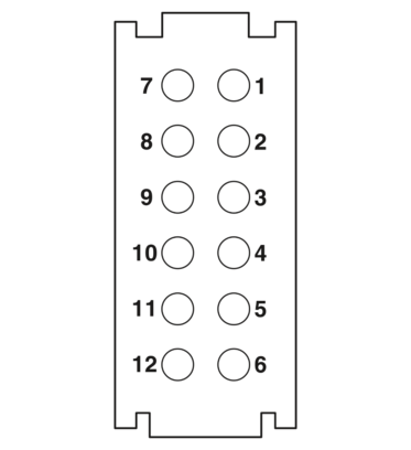 插芯模块-HC-M-12-PT-F