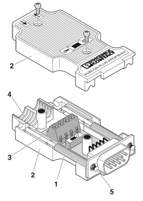 D-SUB总线连接器-SUBCON-PLUS-PROFIB/AX/SC
