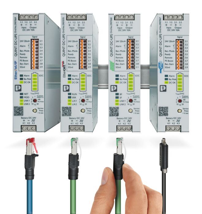 QUINT DC UPS con svariate interfacce