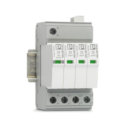 Dispositivos de protección contra sobretensiones de tipo 2 para la instalación en armarios de control de máquinas