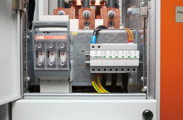 FLT SEC type 1+2 special surge protection in the main distribution