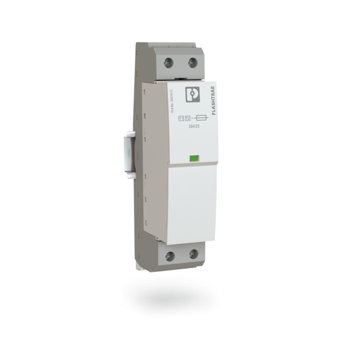 FLASHTRAB SEC HYBRID – lightning current arrester with integrated backup fuse