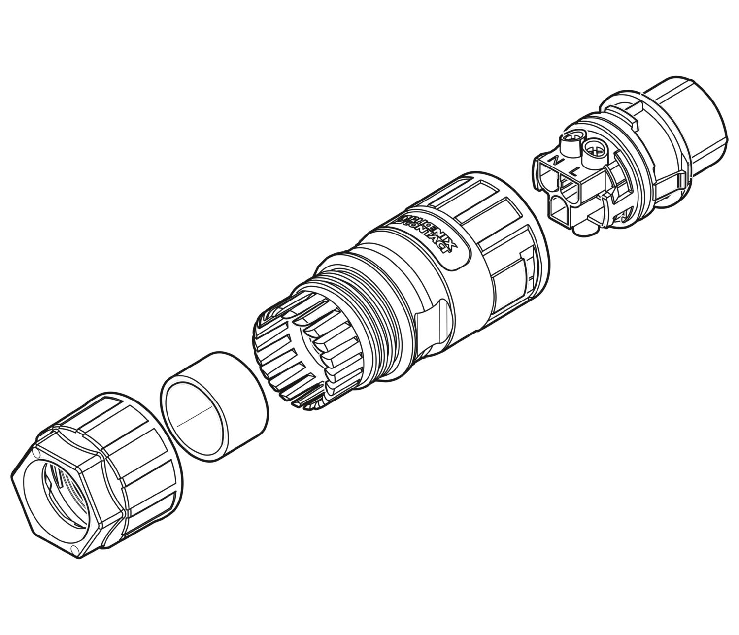 PRC 3-FC-FS6 8-21 - Coupler connector - 1410661 | Phoenix PRC 3-FC-FS6 8-21 - Coupler connector - 1410661 | Phoenix