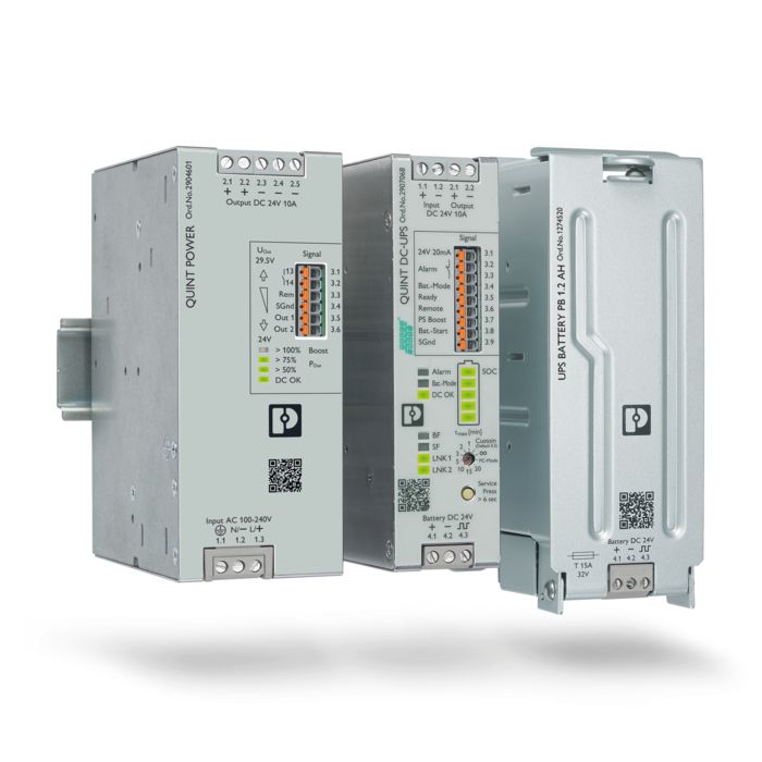 Buffered 24 V