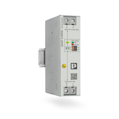 採用 MOSFET 的有源備援模組 QUINT ORING 模組