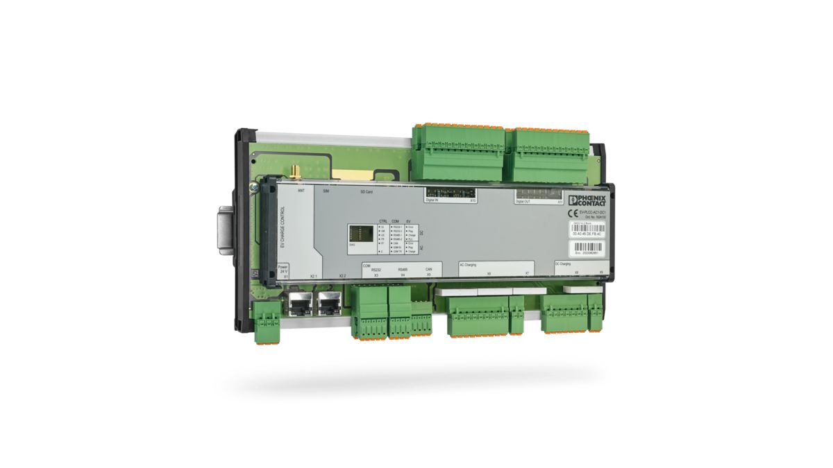 Interactive image map: CHARX control professional DC charging controller