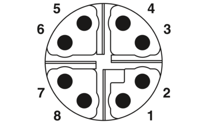 网络电缆-NBC-M12MSX/ 5,0-94U/M12FSX