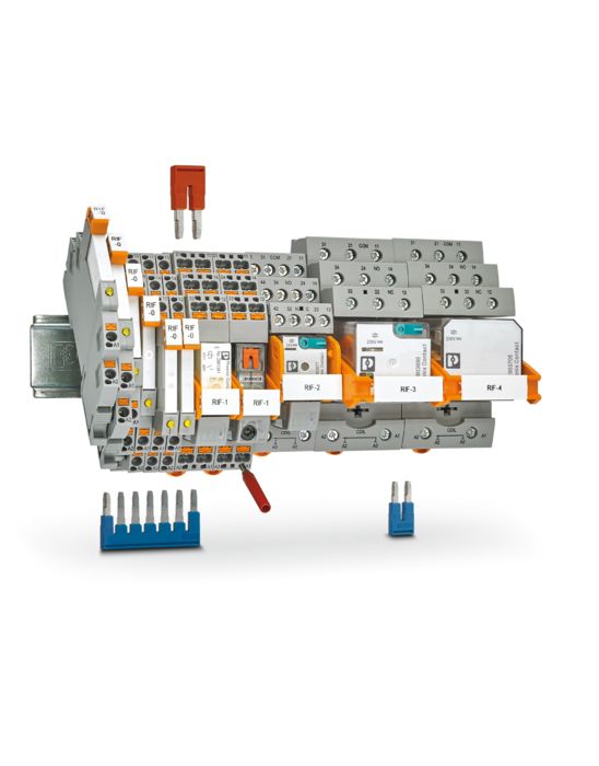 Uniwersalny system przekaźników przemysłowych RIFLINE