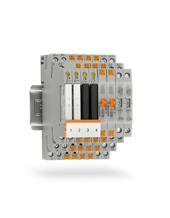 Les relais à semi-conducteur et les relais électromécaniques de la série PLC-Interface