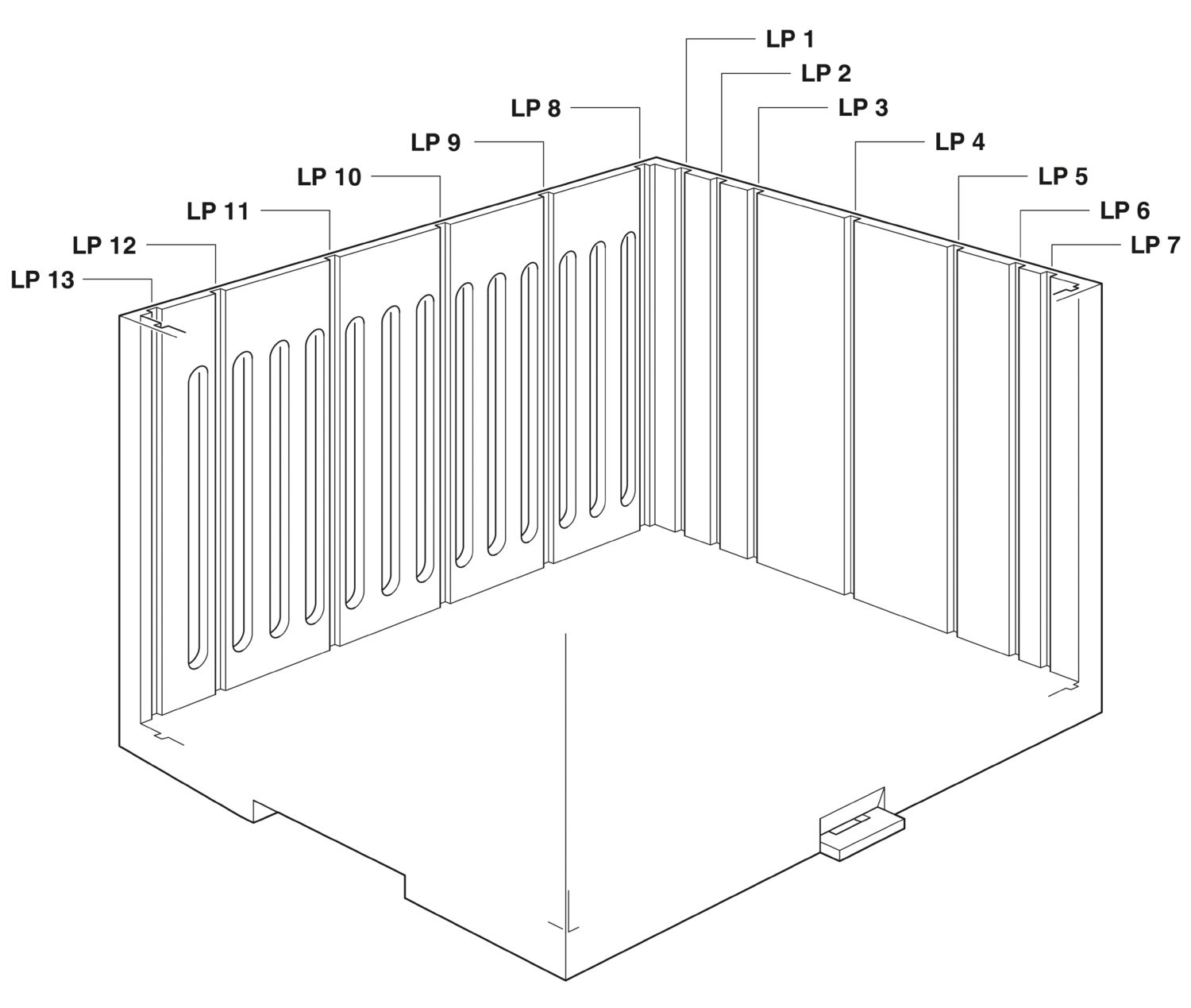 CM 62-LG/H 35/BO BK - Electronics housing - 2944863