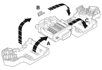 D-SUB总线连接器-SUBCON-PLUS-PROFIB/SC2