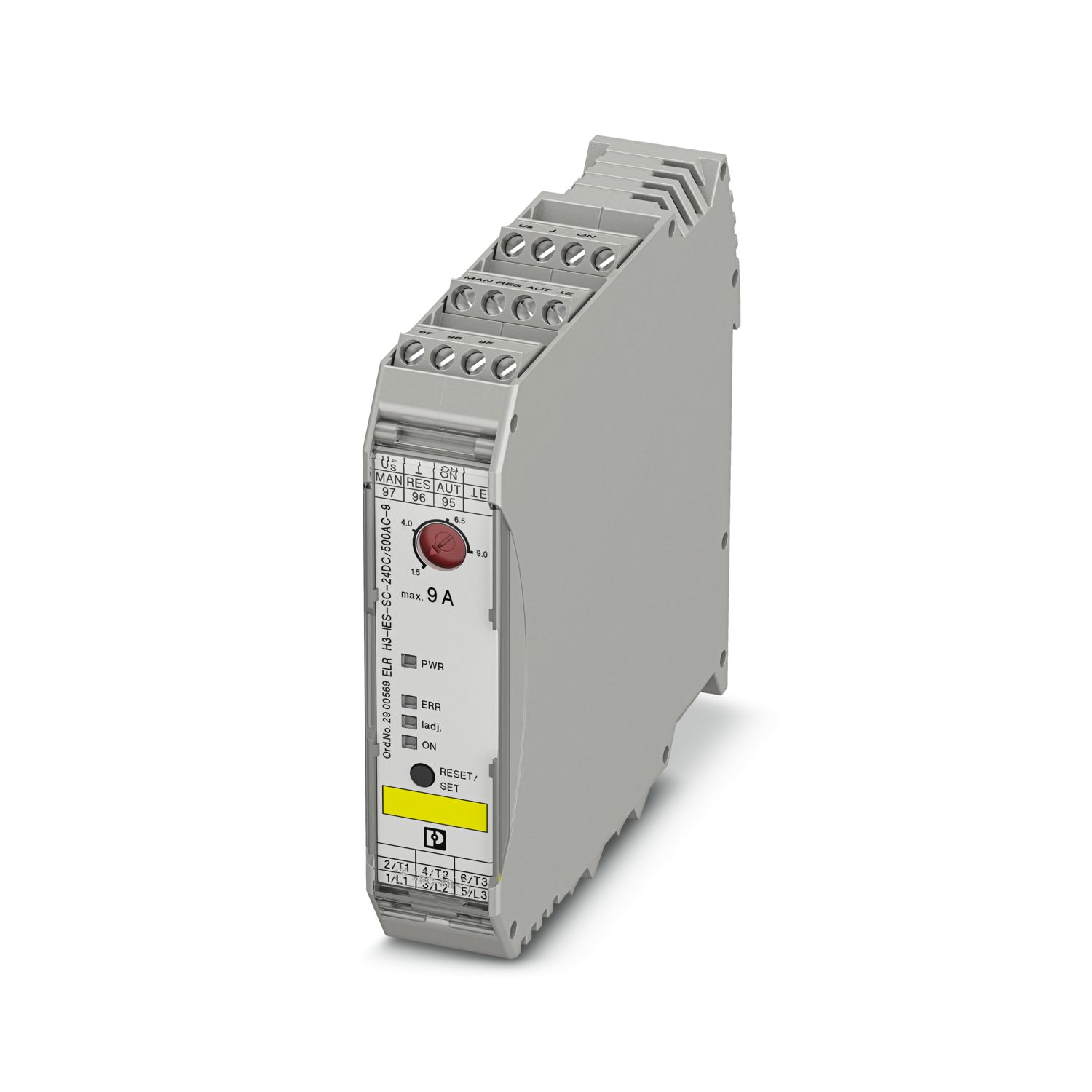 ELR H3-IES-SC- 24DC/500AC-9 - Hybrid motor starter - 2900569 ELR H3-IES-SC- 24DC/500AC-9 - Hybrid motor starter - 2900569