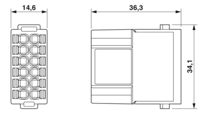 插芯模块-HC-M-12-PT-M