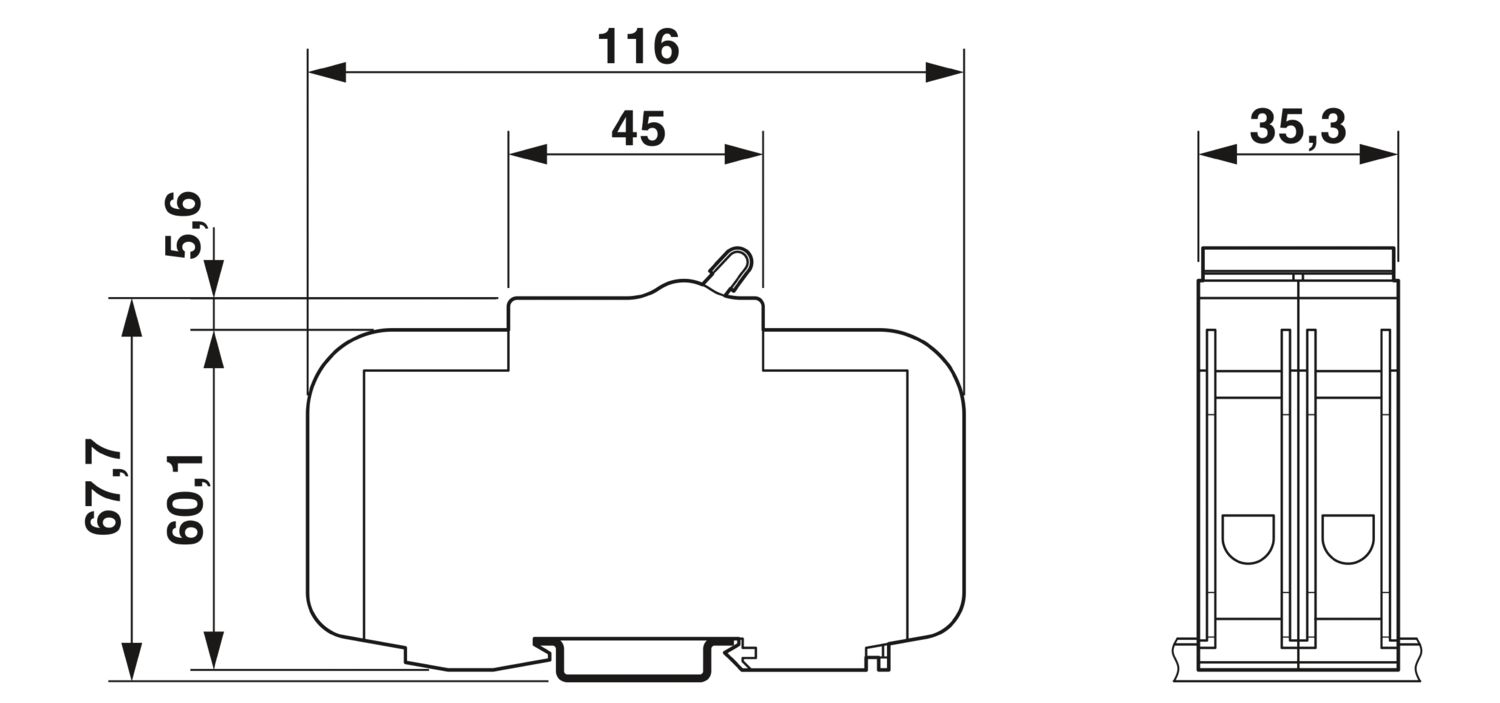 TMC 82D 08A - Miniature Circuit Breaker - 2907658 | Phoenix TMC 82D 08A - Miniature Circuit Breaker - 2907658 | Phoenix