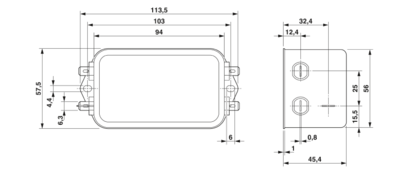 EMC滤波器-FIL-WM-1S-2H-10A-230AC