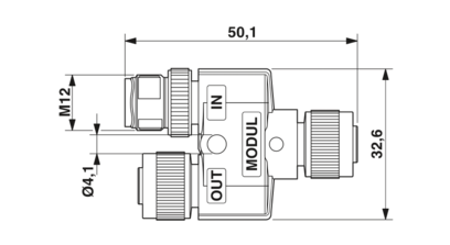 Y型分配器-SAC-5P-M12YF/M12FS-M12MS VP