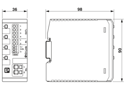 电子设备断路器-CBMC E4 24DC/1-10A IOL
