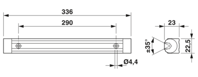 LED机床照明-PLD M 160 W-95/105 336