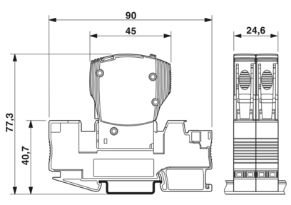 热磁设备断路器-CB TM2 6A SFB P