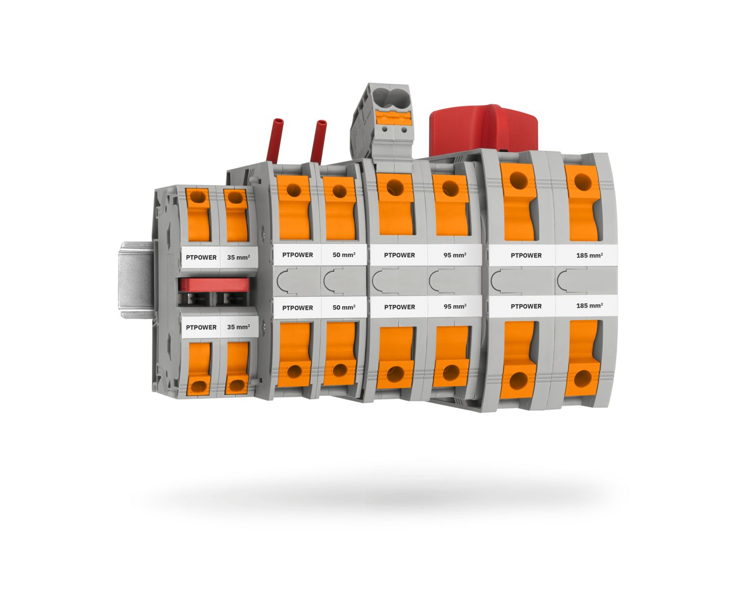 Morsetto per corrente elevata con connessione PowerTurn 