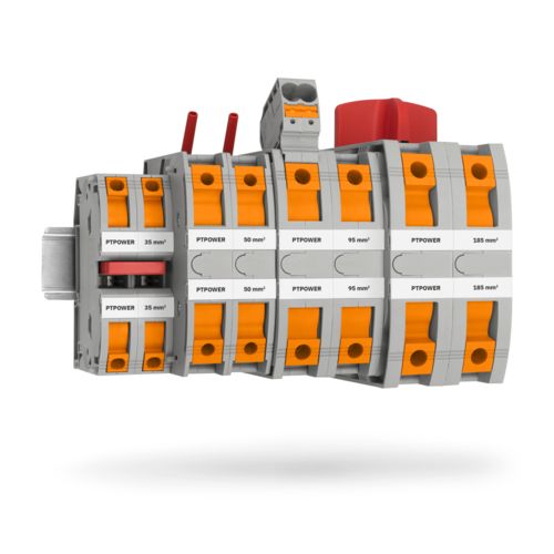 High-current terminal blocks