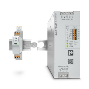 PLT-SEC surge protection and the QUINT POWER power supply 