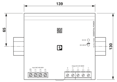 电源-ESSENTIAL-PS/3AC/24DC/960W/EE