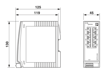 Industrial Ethernet Switch-FL SWITCH 2208
