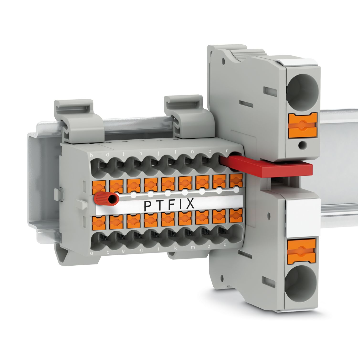 PTFIX 6/18X2,5-NS35A GY - Distribution block - 3273242 PTFIX 6/18X2,5-NS35A GY - Distribution block - 3273242