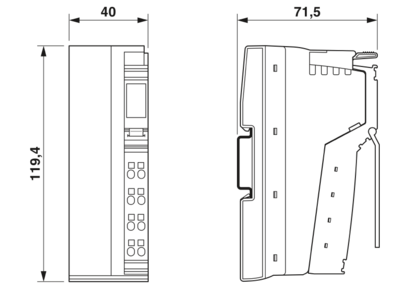 总线耦合器-IL PN BK-PAC